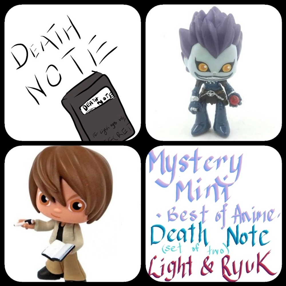 ♟️Funko Vinyl Figures ♟️Death Note- Light & Ryuk♟️